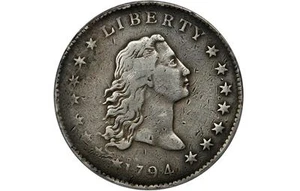1794 SILVER DOLLAR GLOSSY POSTER PICTURE PHOTO liberty coins currency money 118 - Picture 1 of 1
