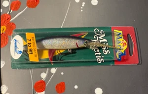 Maria Miss Thetis TF90 Floating Seabass Minnow Chrome/Blue Made In Japan - Picture 1 of 5