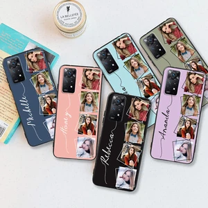 Personalised Collage Photo Case Phone Cover For Xiaomi Redmi Note 11 12 13 Pro + - Picture 1 of 77