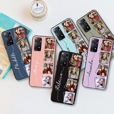 Personalised Collage Photo Case Phone Cover For Xiaomi Redmi Note 12 13 14 Pro + - Image 1 of 4