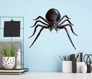 3D Spinne H613 Tier Wallpaper Wandbild Poster Wandaufkleber Abziehbild Hone - Bild 1 von 6