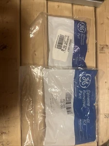 GE Kühlschrank obere Scharnierabdeckung Set Teil # WR02X10657 WR02X10658 - Bild 1 von 4