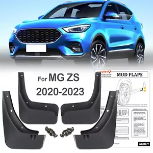 Front & Rear Mud Flaps Splash Guard Mudguard For MG ZS ZST EV ZS11 SUV 2020 2023 - Picture 1 of 10