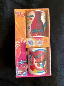 NEU Dreamworks Trolls 2 Tassen Geschenkset mit Mohn - versiegelt - Bild 1 von 7