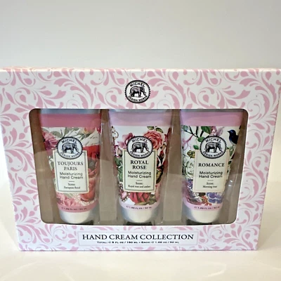 Nuevo en caja Michel Design Works Hand Cream Collection Toujours Paris Royal Rose Romance Foto 1 de 4