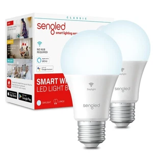 Sengled Smart Light Bulbs, WiFi Light Bulbs, Alexa Light Bulb, Smart Bulbs that - Picture 1 of 9