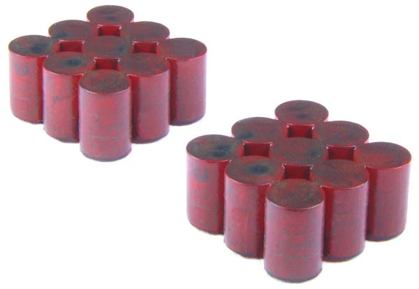 Classic Metal Works 20210 HO CMW Flatbed 55-Gallon Drum Truck Load (2) - Image 1 of 1