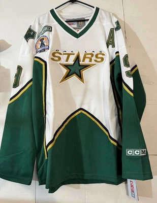 CAMISETA PARCHE COPA STANLEY MIKE MODANO DALLAS STARS 2000 para hombre XXL-ALTO RARA NUEVA CON ETIQUETAS Foto 1 de 4