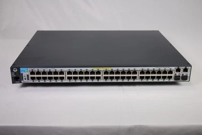 HP E2620-48-PoE+ Layer 3 Switch – 48-Port Gigabit Ethernet – Used - Image 1 of 3
