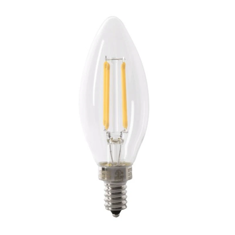 FEIT Electric B10 E12 (Candelabra) LED Bulb Soft White 60 Watt Equivalence 2 pk - Image 1 of 1