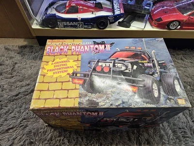 NIB Vintage Radio Shack Black Phantom II RC Truck Nikko Tyco New Bright  - Image 1 of 4