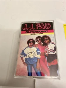 J.J. FAD SUPERSONIC THE CASSETTE 1988 VINTAGE CASSETTE TAPE B/N JR - Picture 1 of 3