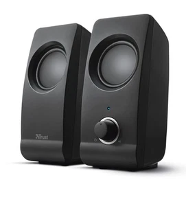Trust Remo 2.0 PC Speakers, 16W (8W RMS), USB Powered, Jack 3.5mm, Stereo Speake - Photo 1/8