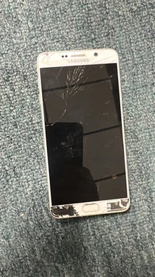 三星 Galaxy Note 5 白色智能手机 不打开手机 仅适用于零件 — 第 1/2 张图片