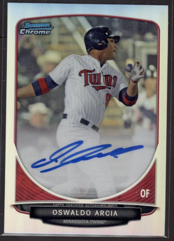 Oswaldo Arcia Bowman 2013 refractor cromado automático RC 270/500 #BCP-OA (A8707) Foto 1 de 1