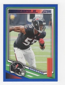 2025 SCORE FOOTBALL SHOWCASE 188/250 DANIELLE HUNTER HOUSTON TEXANS #42 - Picture 1 of 2
