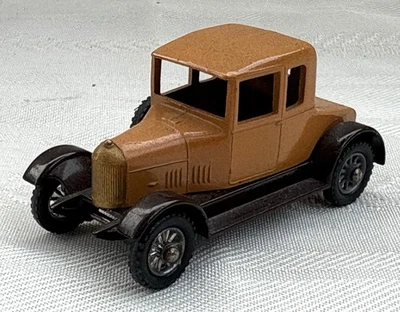 Matchbox #8 Morris Cowley Bullnose carro de brinquedo - bronzeado e marrom - Estado perfeito - Imagem 1 de 4