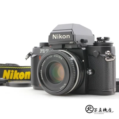 [COMO NUEVA] Lente Nikon F3T titanio HP 35mm cámara fotográfica Ai-s 50mm f1.8 de JAPÓN Foto 1 de 4