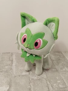 Peluche Jazwares Nintendo Pokemon Sprigatito verde 2024 8" - Foto 1 di 7
