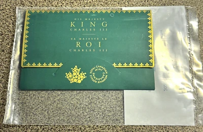 2023 CANADA KING CHARLES CLASSIC UNCIRCULATED 6 COIN SET * MINT SEALED PLASTIC * - Image 1 of 3