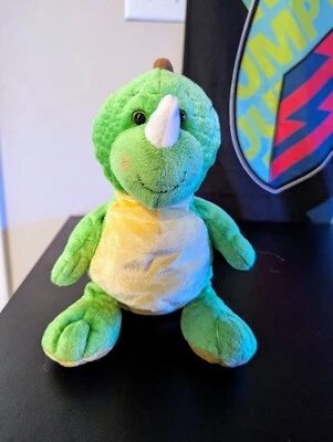 Webkinz Key Lime Dino HM185 No Code Active Plush Stuffed Animal GANZ - Image 1 of 4