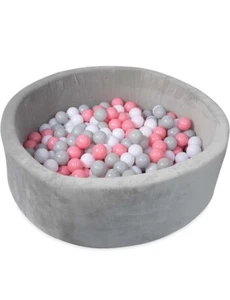 Foam Ball Pit for Toddlers, Large Baby Ball Pit for Babies with Soft Memory Spon - Picture 1 of 1