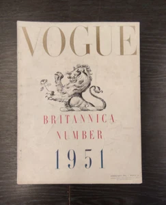 VOGUE Magazine: February 1951 - Brittanica Number 1951 - Picture 1 of 2