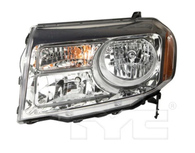 TYC Left Driver Side Halogen Headlight for Honda Pilot 2012-2014 Models - Image 1 of 3