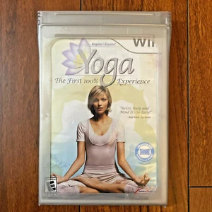 Yoga (Nintendo Wii, 2009) Brand NEW SEALED Never Open w/ Plastic Home Removal - Picture 1 of 12