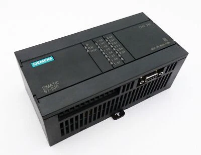 Siemens SIMATIC S7 6ES7 212-1BA01-0XB0 Version: 03 CPU 212 Kompaktgerät -used- - Bild 1 von 4