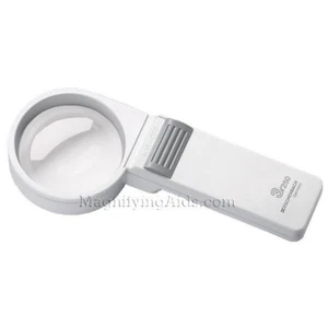 3X Lupa de mano iluminada Eschenbach, iluminada, lectura, baja visión, joyería - Imagen 1 de 6