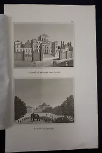 Cuneo Castello di Racconigi e di Stupinigi Audot 1835 - 1837 AA.VV., Audot,Durau - Foto 1 di 4