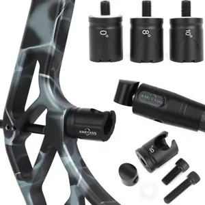 Stabilizzatore arco tiro con l'arco sgancio rapido adattatore montaggio metallo giunto arco composto - Foto 1 di 10