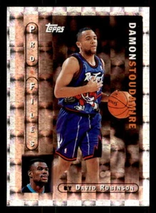 1996-97 Topps Pro Files #PF-10 Damon Stoudamire Toronto Raptors - Picture 1 of 2