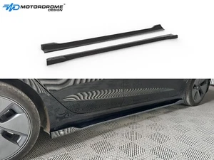 EXTENSIONES FALDAS LATERALES PARA TESLA MODELO 3 MK1 / MK1 FACELIFT ABS NEGRO BRILLANTE - Imagen 1 de 5