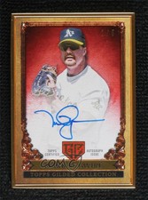 2023 Topps Gilded Collection Gallery of Gold Ruby /5 Mark McGwire #GOG-MM Auto