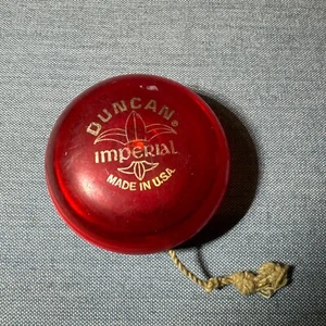 Vintage Duncan Imperial Rot Blau Yo Yo - Made In USA Gebraucht - Bild 1 von 4