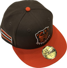 Cleveland Browns New Era The DAWG Two Tone 59FIFTY Fitted Hat - Brown/Orange