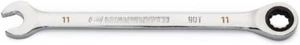 GEARWRENCH 11mm 4 Degree Swing Arch 12 Point Ratcheting Combination Wrench - 869 - Picture 1 of 11