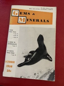 Edelsteine und Mineralien Magazin Oktober 1958 - Bild 1 von 14