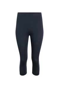 Weird Fish Blondie Cropped Leggings - Navy - Sizes 8 10 12 14 16 18 - BNWT - Picture 1 of 7
