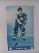 1979-80-TORONTO MAPLE LEAFS-#17-Jerry Butler POSTCARD,