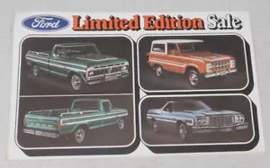 1976 Ford Limited Edition Sale advertising brochure - Picture 1 of 2