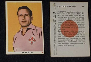*** FUSSBALLMEISTER E.D.I. (EDI) 1961/62*** FERRETTI - FIORENTINA  - Bild 1 von 1