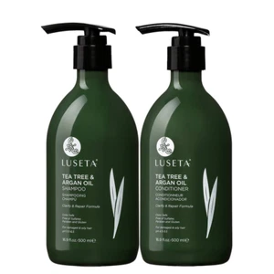 Luseta Tea Tree & Argan Oil Shampoo and Conditioner for Oily Hair Clarifying - Picture 1 of 9