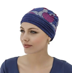 Fashy Kopfbedeckung Chemo Mütze Temperaturausgleichend Wendbar Pink Blau 3708-43 - Bild 1 von 5