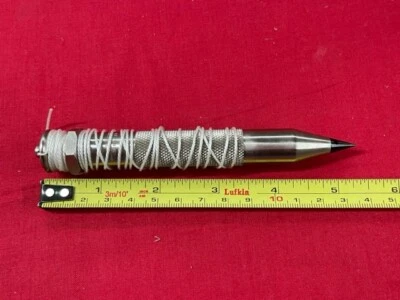 Bob de plomada de acero Starrett 177B, 5 oz. Acero macizo EN STOCK Foto 1 de 3