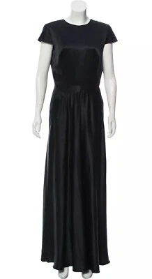 Precioso Vestido de Seda Charles Chang-Lima Estilo Antiguo Hollywood Talla M Foto 1 de 4