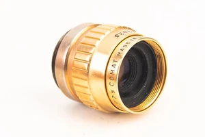 C Mount Bell & Howell Golden Comat 1 Inch 25mm f/2.5 Cine Lens AS-IS RARE V22 - Picture 1 of 6