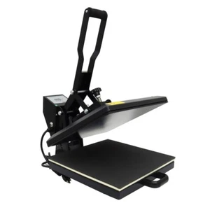Flat Heat Press Sublimation Transfer Machine 15 x 15in T-Shirts Mouse Pad Puzzle - Picture 1 of 20